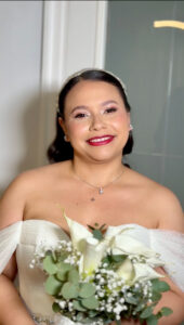 Maquillaje y peinado de novia con prueba