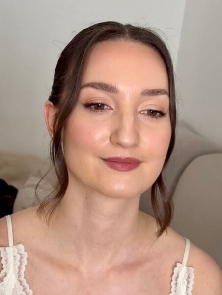 Maquillaje y peinado de novia con prueba